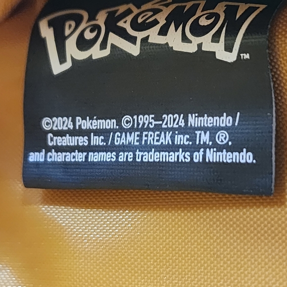 New Pokemon Eevee 3D Velvet Plush Cosmetic Makeup Bag Clutch Purse Nintendo 2024 - Picture 10 of 10